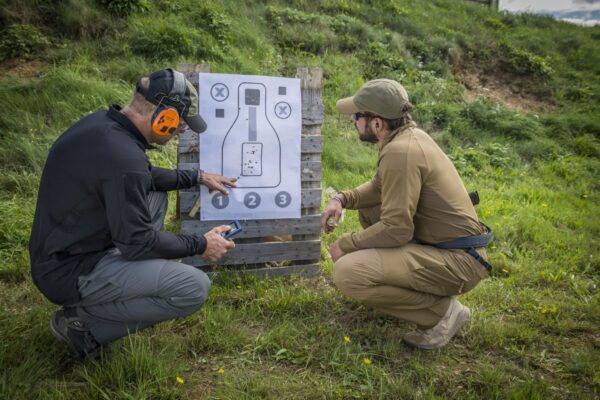 PXQT - PISTOL EXCERCISE/QUALIFICATION TARGET - papir - 100 stk