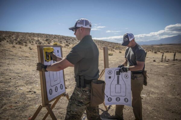 PXQT - PISTOL EXCERCISE/QUALIFICATION TARGET - papir - 100 stk