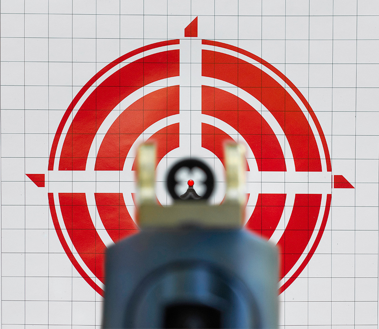 Ranger Point Precision CloverLeaf Adjustable Peep Sight + 5" Picatinny Rail Scope Mount