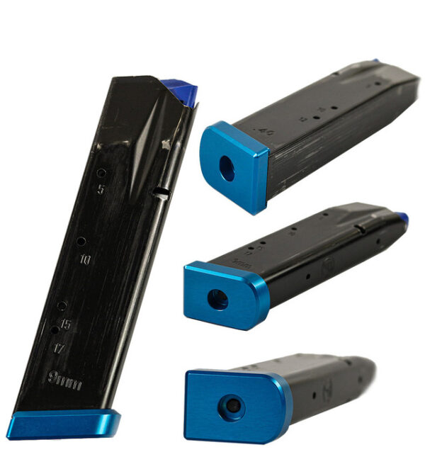 Lok Grips CZ Shadow 2 Magazine Base Pads Aluminum +0