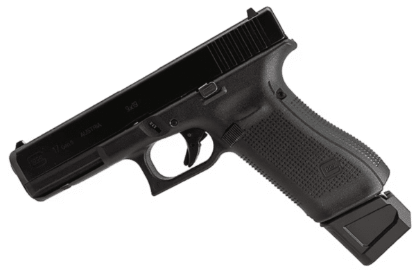 Enhanced Magazine Plate with spacer (+0) for Glock 9mm .40 cal Polymer+Steel