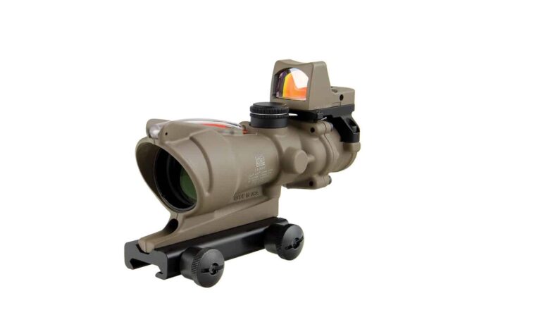Trijicon ACOG&reg; 4x32 BAC Riflescope w/ Trijicon RMR&reg; -.223 BDC