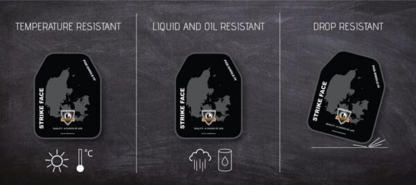 Letvægts Traumeplade | NIJ Level 3 (III) | PGD-LW+