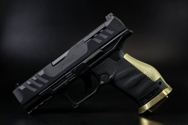 Lok Grips Walther PDP full size Magwell - Brass