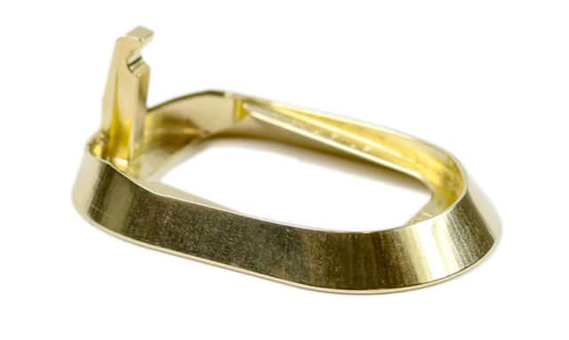 Lok Grips Walther PDP full size Magwell - Brass