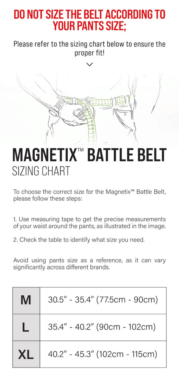 Agilite MAGNETIX™ BATTLE BELT