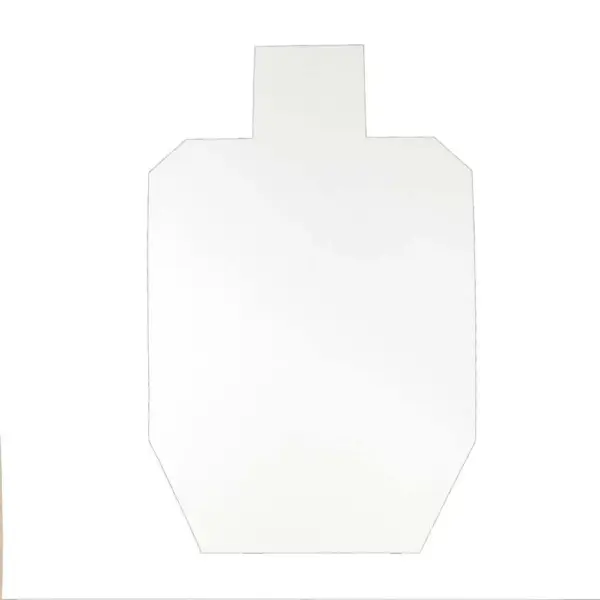 Eemann Tech cardboard metric Target TAN/WHITE - 100 stk/pakke