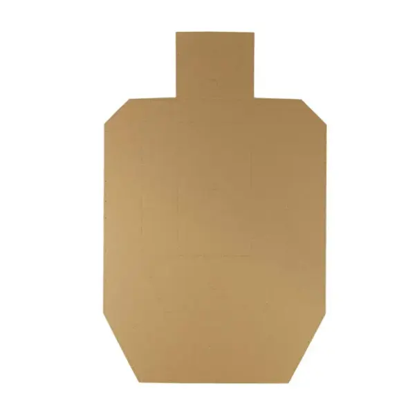 Eemann Tech cardboard metric Target TAN/WHITE - 100 stk/pakke