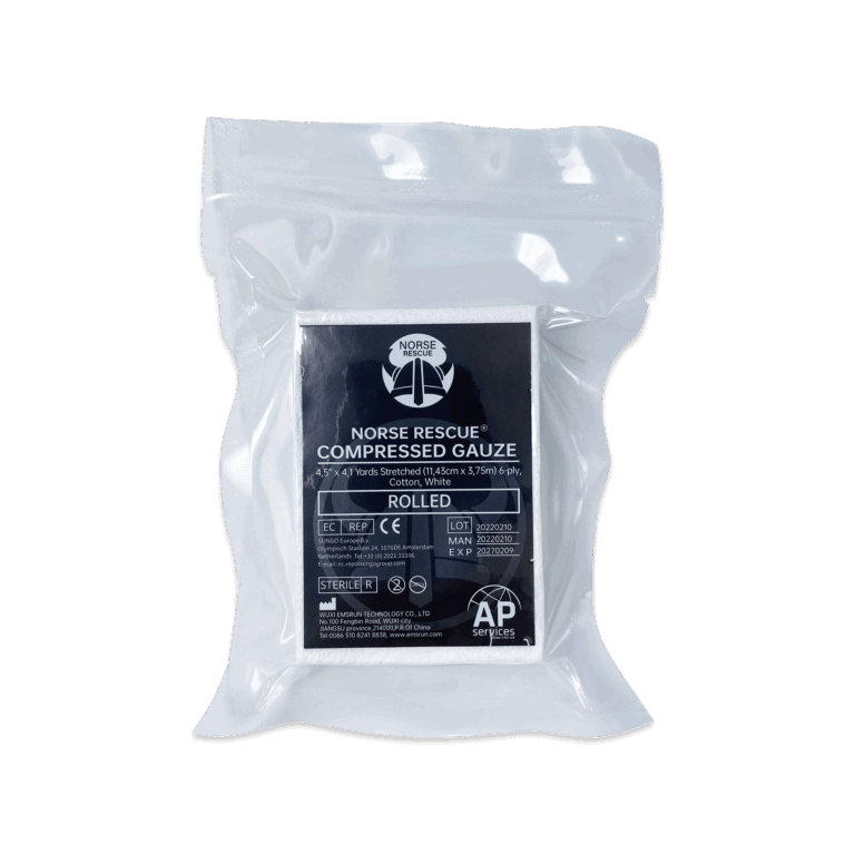 NORSE RESCUE Compressed Gauze Rolled