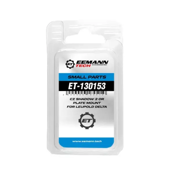 Eemann Tech CZ SHADOW 2 OR Plate Mount for Leupold Delta