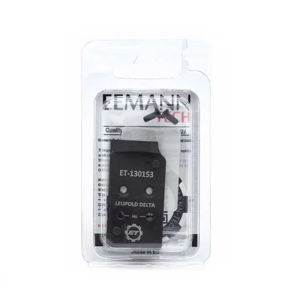 Eemann Tech CZ SHADOW 2 OR Plate Mount for Leupold Delta