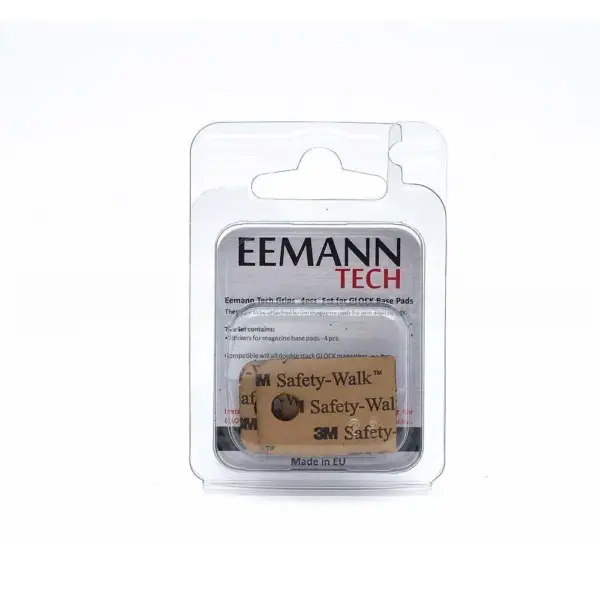Eemann Tech Grips 4pcs. Set for GLOCK Base Pads