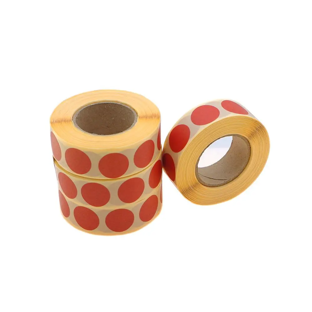 Eemann Tech Target Patches - RED - 20mm x 1000 stk