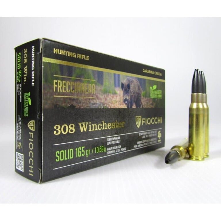 Fiocchi .308 winchester Freccia Nera (blyfri) 165gr 20 stk