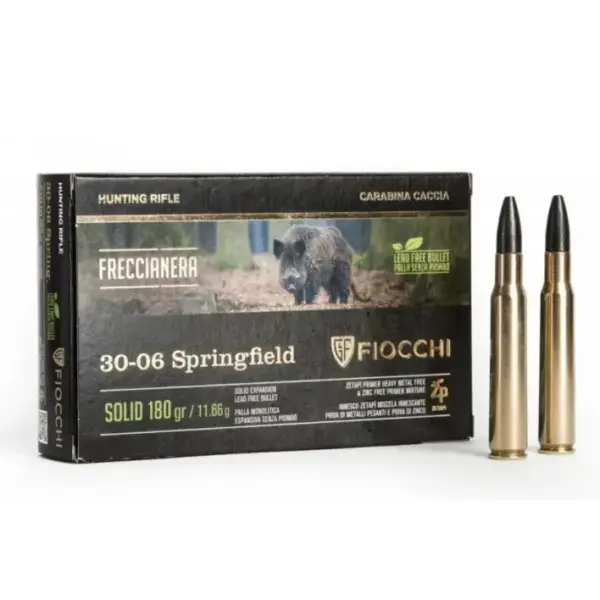 Fiocchi .308 winchester Freccia Nera (blyfri) 180gr 20 stk