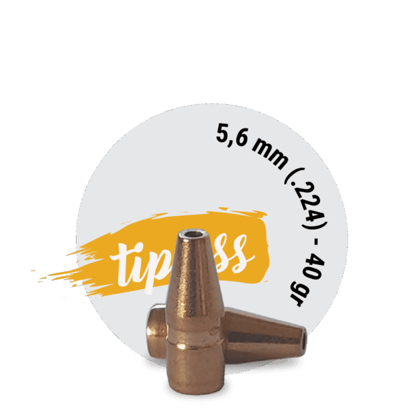 Fox Classic hunter 5,6 mm (.224) - 40 g tipless - 50 stk