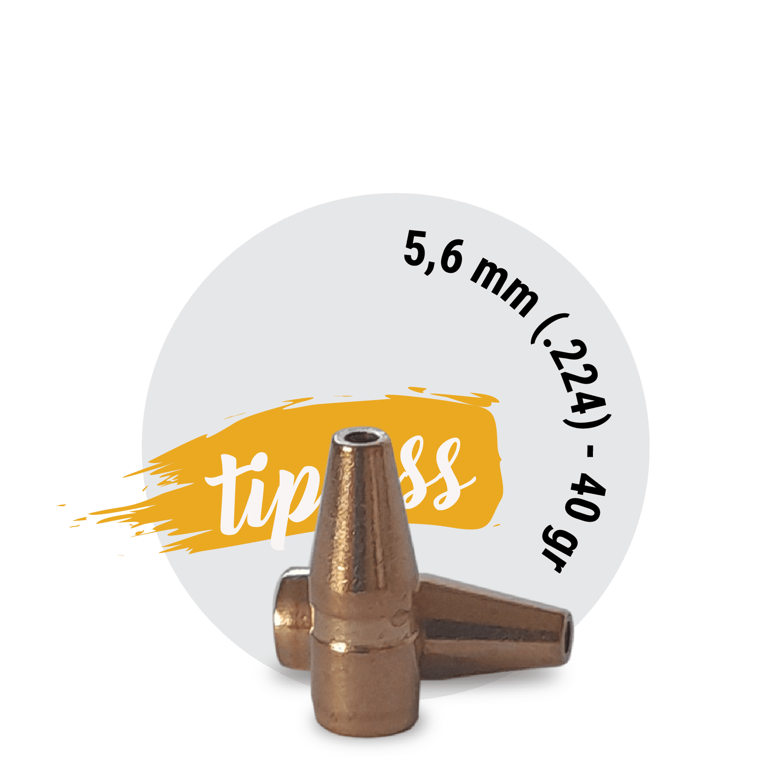 Fox Classic hunter 5,6 mm (.224) - 40 g tipless - 50 stk