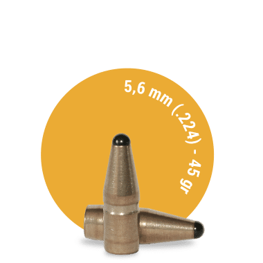 Fox Classic hunter 5,6 mm (.224) - 45 gr - 50 stk