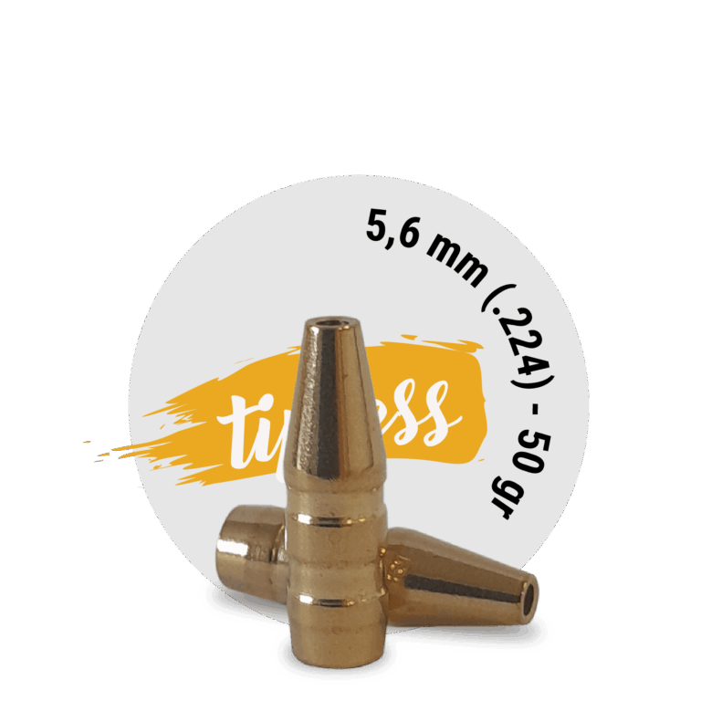 Fox Classic hunter 5,6 mm (.224) - 50 gr-TIPLESS - 50 stk