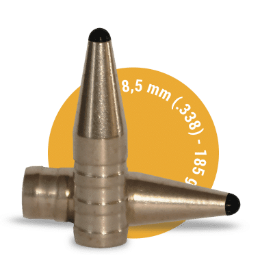 Fox Classic hunter 8,5 mm (.338) - 185 gr - 50 stk