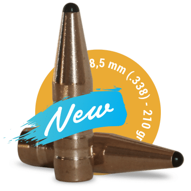 Fox Classic hunter 8,5 mm (.338) - 210 gr - 50 stk