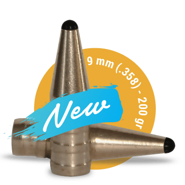 Fox Classic hunter 9 mm (.358) - 200 gr - 50 stk