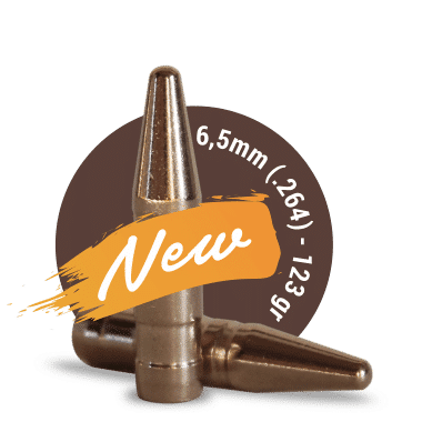 Fox Target 6,5 mm (.264) - 123 gr - 100 stk