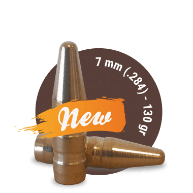 Fox target 7mm (.284) – 130gr - 100 stk