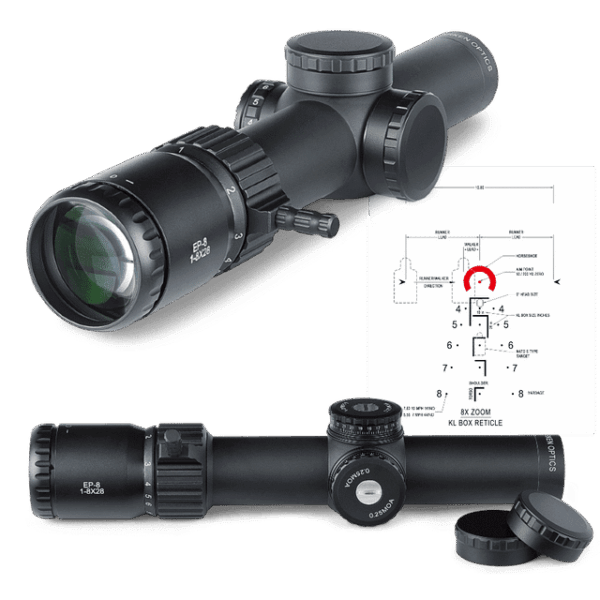 Arken Optics EP-8 1-8x28 LPVO