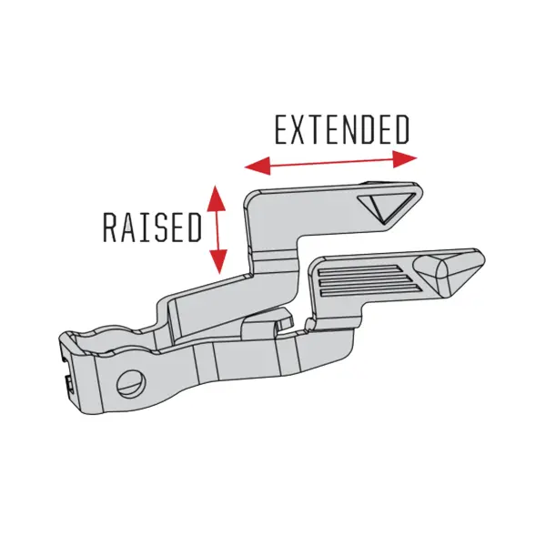 Kagwerks Extended & Raised Slide Release for Glock Gen 5
