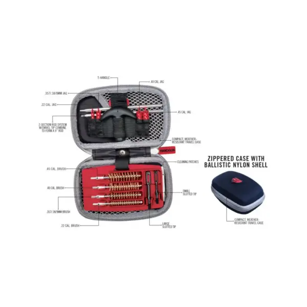REAL AVID Gun Boss Handgun Cleaning Kit