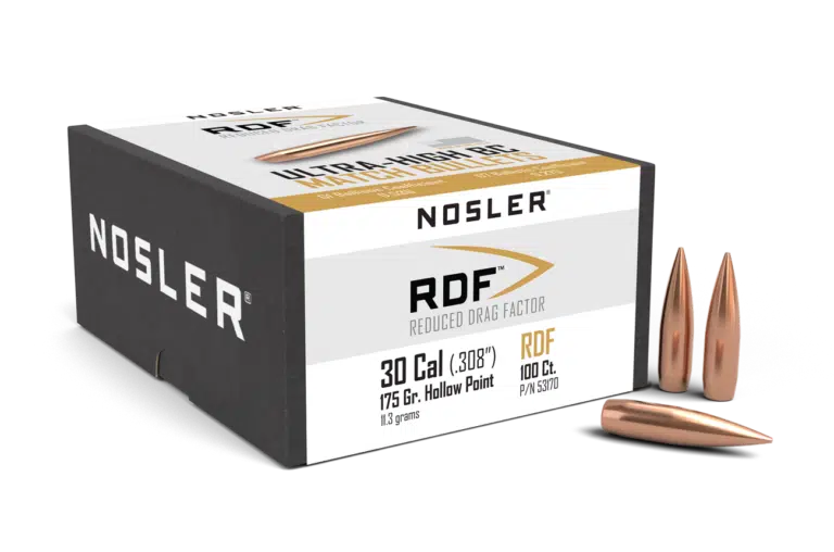 Nosler 30 Caliber 175gr RDF (100 stk)