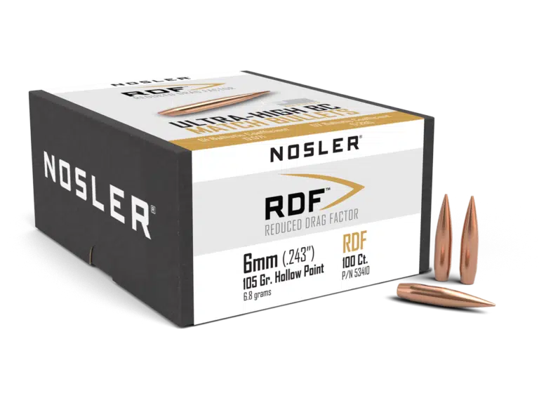 Nosler 6mm 105gr RDF (100 stk)