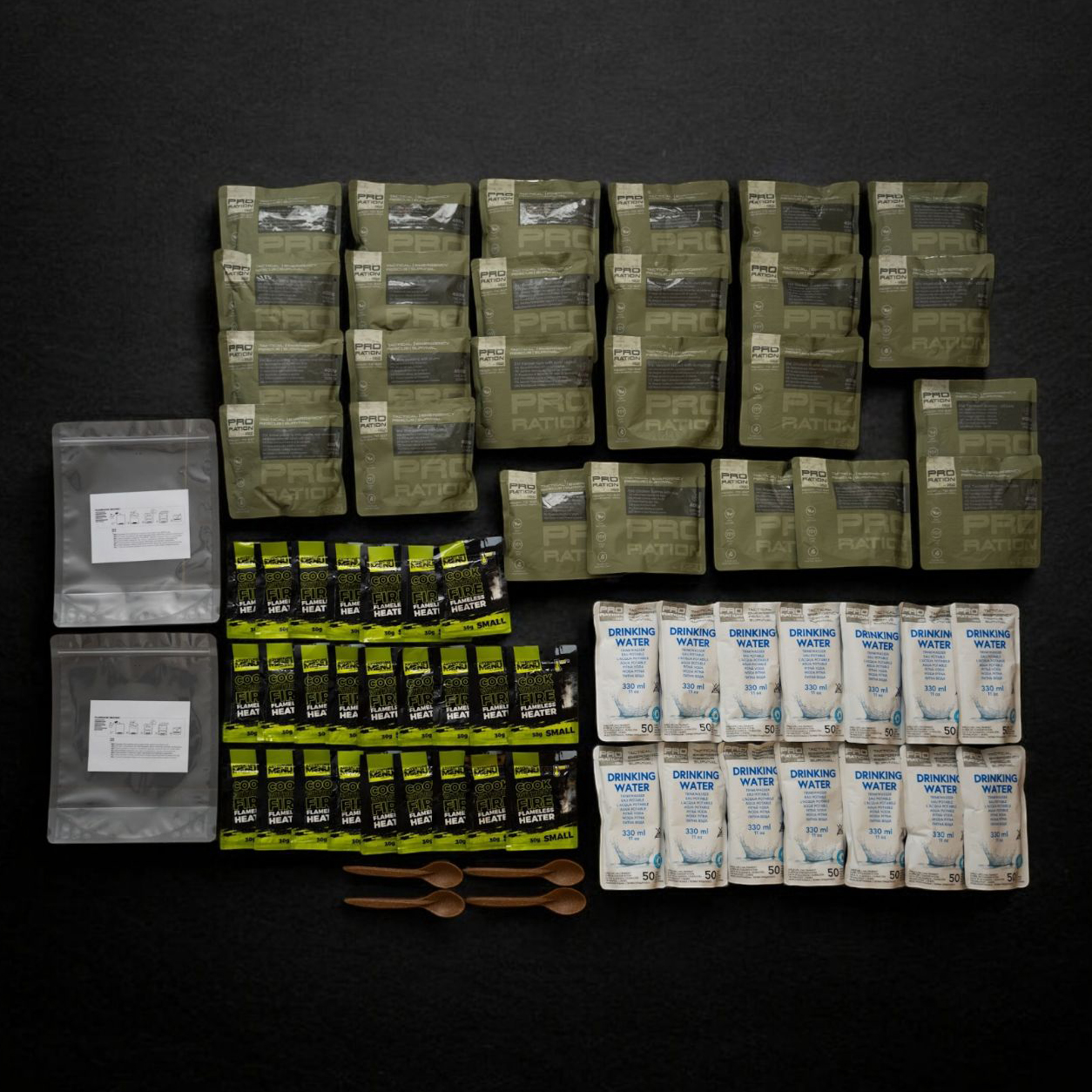 Pro-Ration emergency food/water box