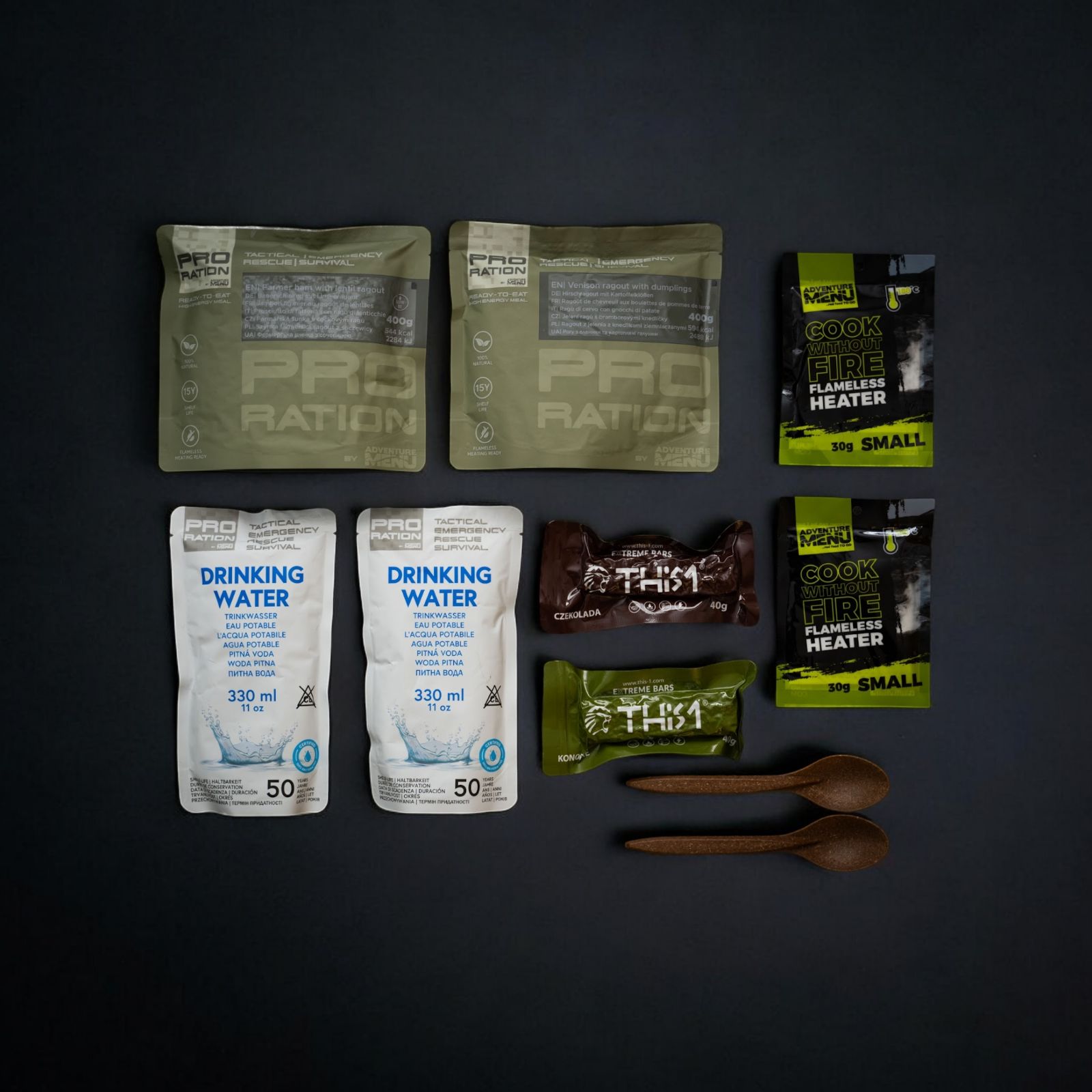 Pro-Ration Emergency Pack MENU I