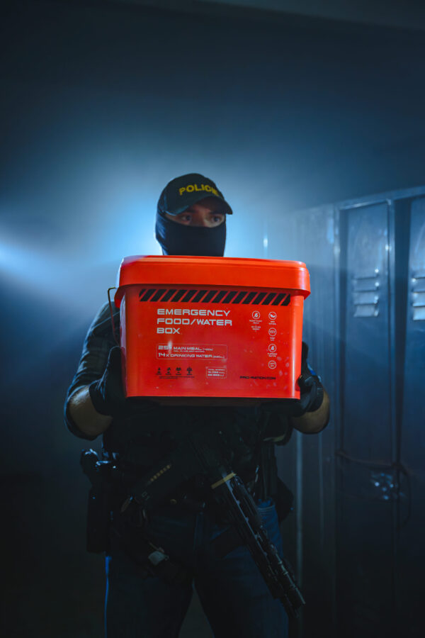 Pro-Ration emergency food/water box