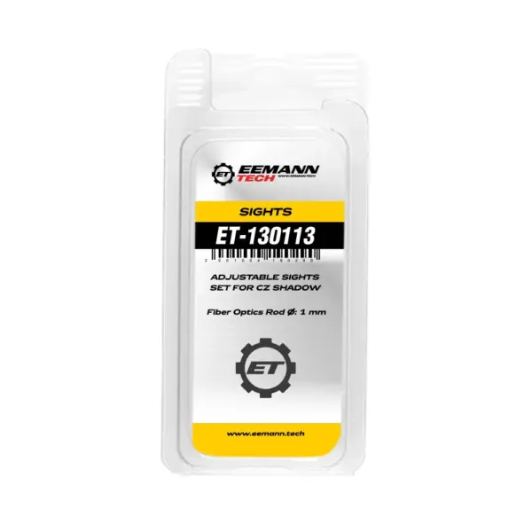 Eemann Tech Adjustable Sights Set for CZ Shadow