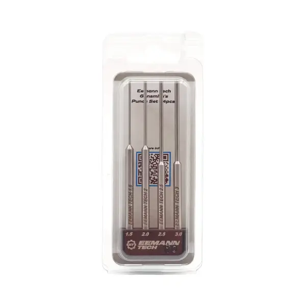 Eemann Tech Gunsmith's Punch Set - 4pcs.