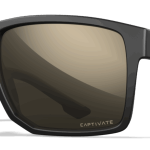 Fondatorul Wiley X - Lentilă: Oglindă din tungsten CAPTIVATE™ Ramă: Negru mat/Nisipiu Culoare