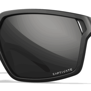 Wiley X SIERRA - Sticlă: Oglindă CAPTIVATE™ Polaroid Neagră Ramă: Negru mat