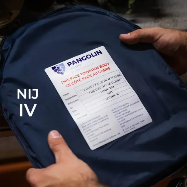 Pangolin NIJ 4 / VPAM 10 flexible ballistic plate