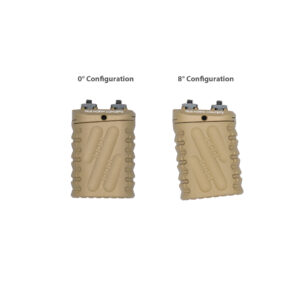 True North Concepts Zero-8 V2 Multi-Angle Grip &ndash; MLok &ndash; S-Grip - Earth Brown
