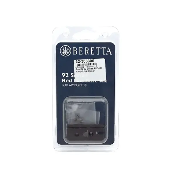 Beretta 92 Series Red Dot Optic Plate Kit - Aimpoint & Steiner