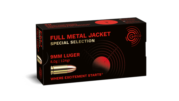 GECO 9mm Luger FMJ 124gr