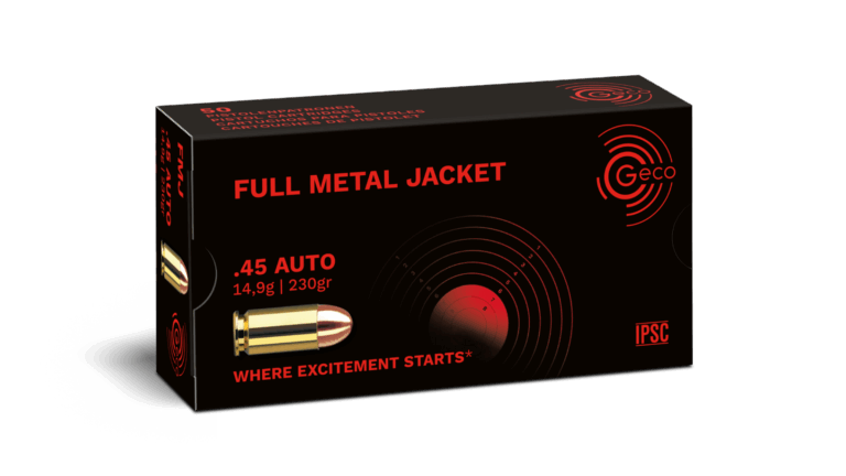 GECO .45 Auto FULL METAL JACKET 14,9g