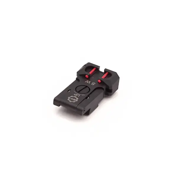 Eemann Tech Adjustable Rear Sight with Fiber Optics for CZ SP-01 SHADOW, CZ SHADOW 2