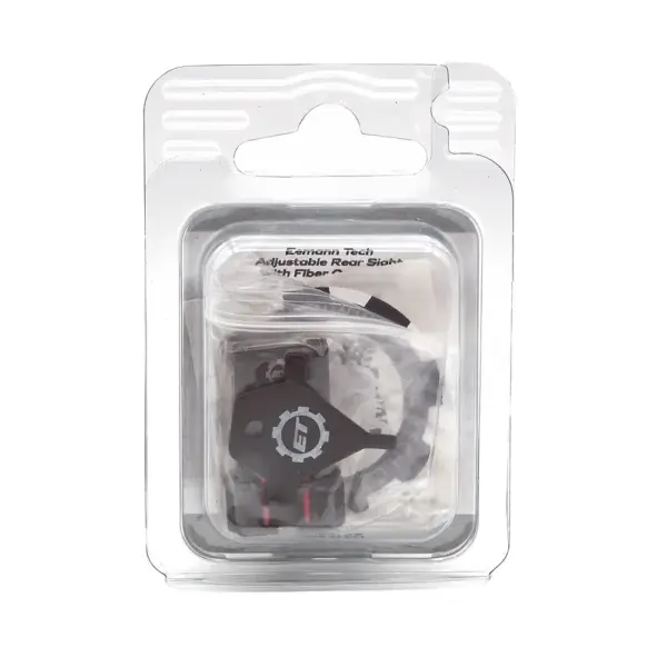 Eemann Tech Adjustable Rear Sight with Fiber Optics for CZ SP-01 SHADOW, CZ SHADOW 2