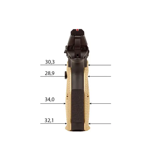 Eemann Tech Ultimate Brass Long Grips for CZ