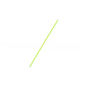 LPA Fiber Optic Rod - Gr&oslash;n, 1 mm