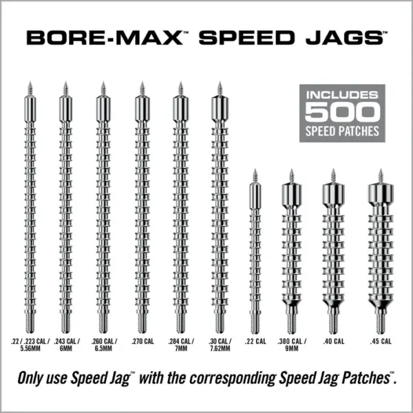 Real Avid Bore-Max Speed Jags & Patches Multi-Cal Pack - Billede 11